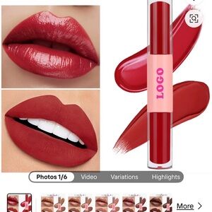 Liquid Lipstick Duo - Bold Red Shine